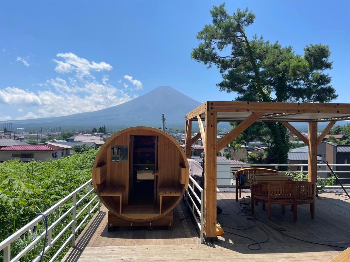 Penzion Mount Fuji Panorama Glamping Fudžikawagučiko Exteriér fotografie