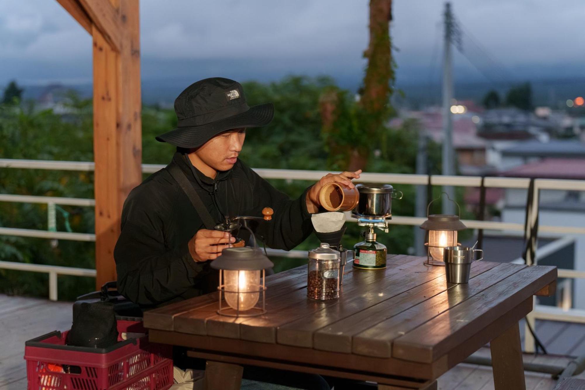 Penzion Mount Fuji Panorama Glamping Fudžikawagučiko Exteriér fotografie